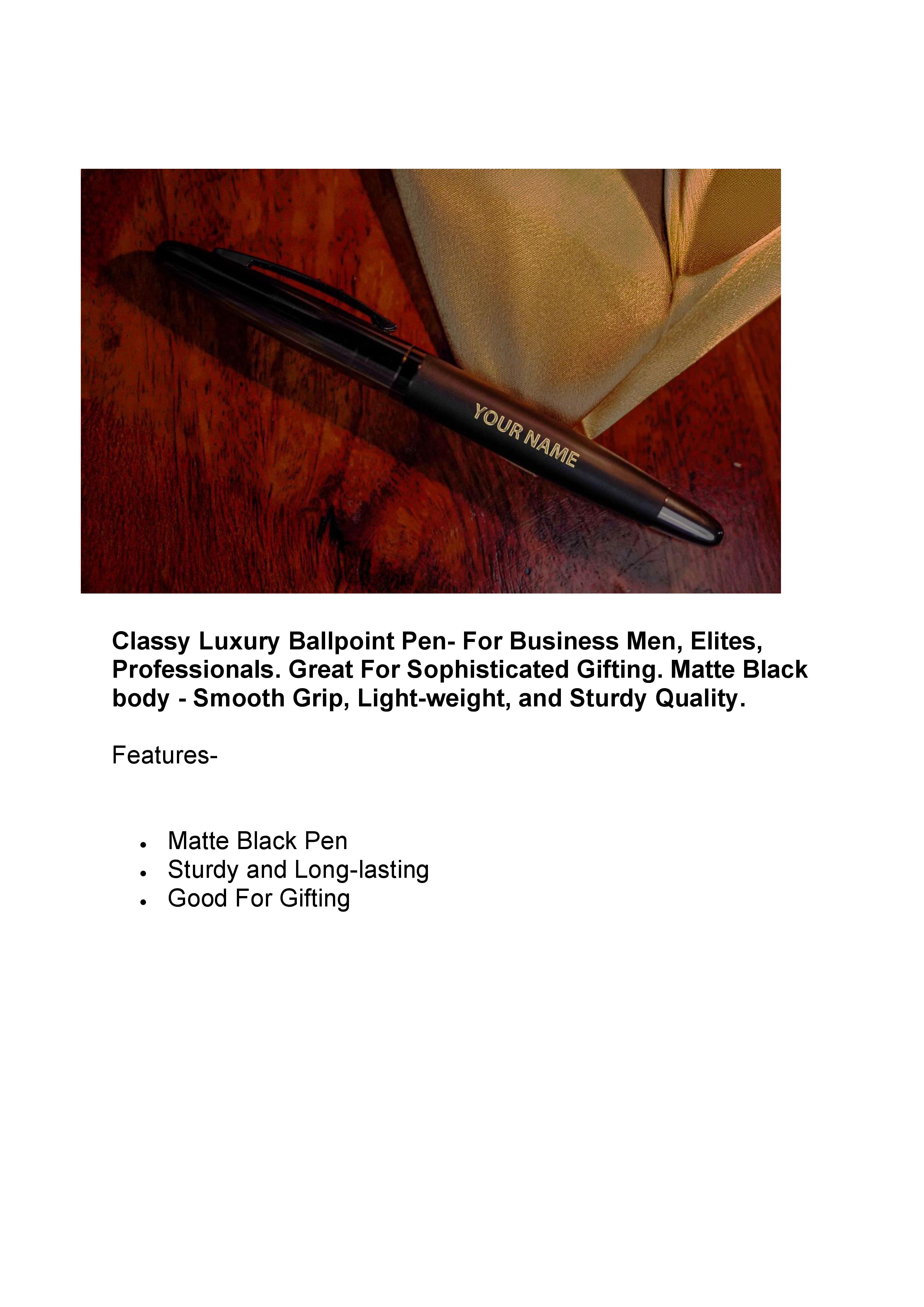 Personalized Ballpoint Pen